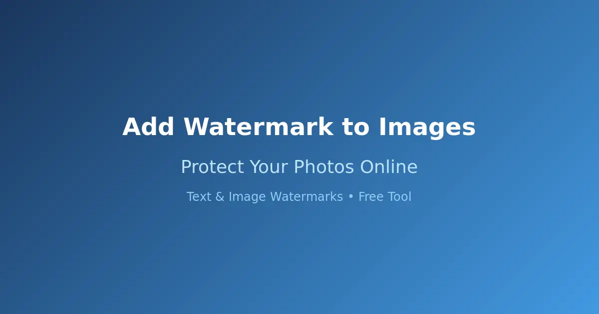 How to Add Watermark to Images Free Online - Protect Your Photos - Comprehensive guide with visual examples and step-by-step instructions