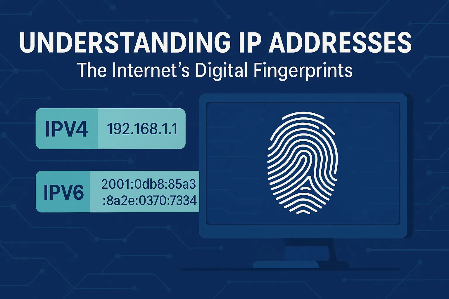 Understanding IP Addresses: The Internet's Digital Fingerprints